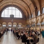 Gastronomie Bahnhof Reisen Vielfalt Fastfood