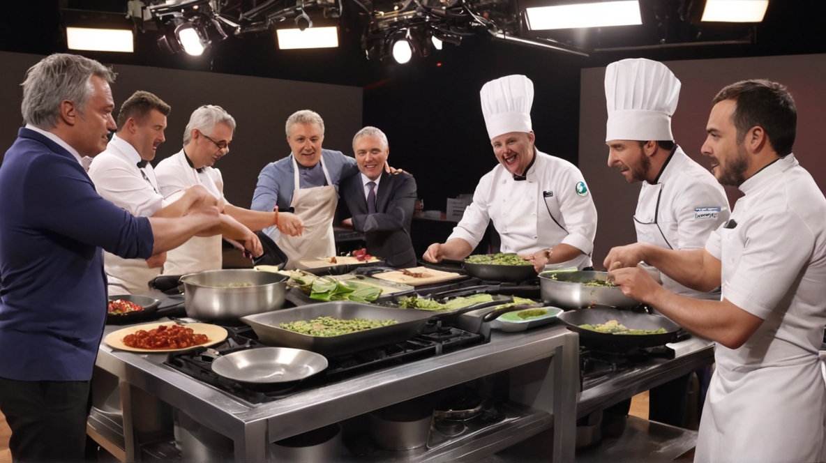 Kochsendung Kochshow Fernsehen Television Wettkampf Sternekoch