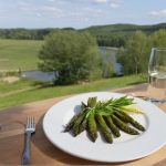 Spargel Ernte Weiss Gruen Gastronomie Saisonal