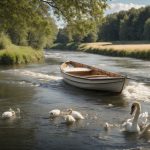 Auenwald Weisse Elster Elsteraue Flusslandschaft