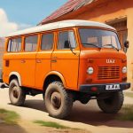 Comic Uaz Buchanka