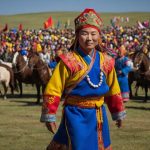 Naadam Mongolei Fest Kultur Wettkampf Tradition