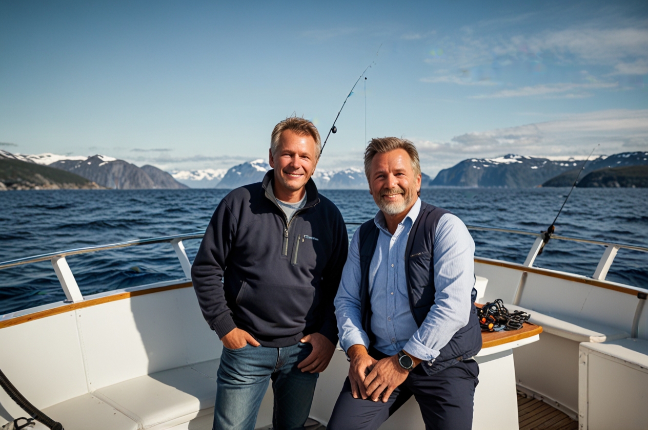 Hochseeangeln Norwegen Fischerboot