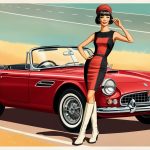 Design Wandel 1950 Lifestyle Mode Autos Wohnen