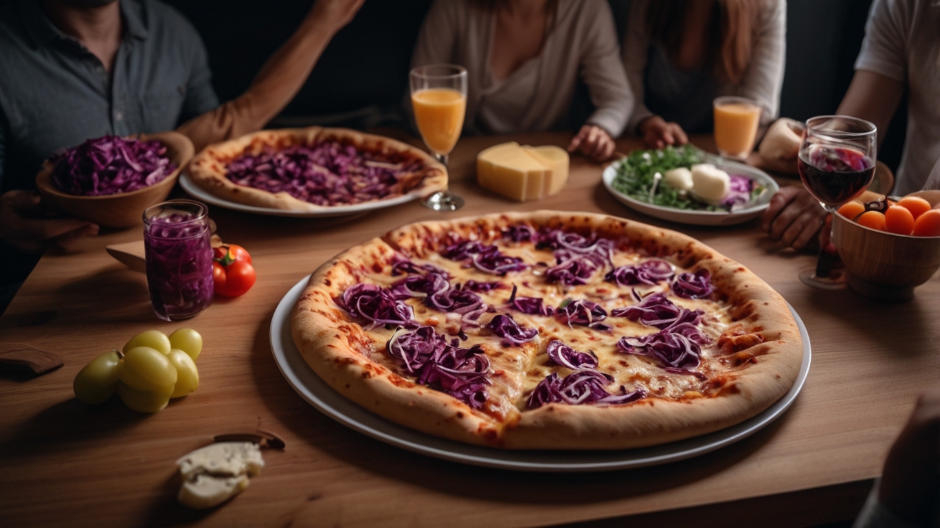 Sw Pizza Rotkohl Sensation Neuheit Mutprobe