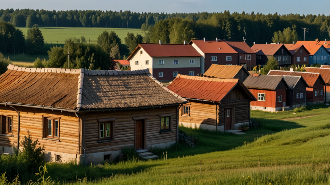 Sw Landleben Dorf Europa Tradition Gesellschaft 7