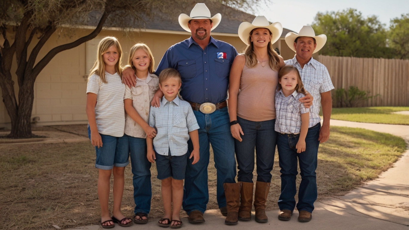 Sw Landleben Texas Usa Tradition