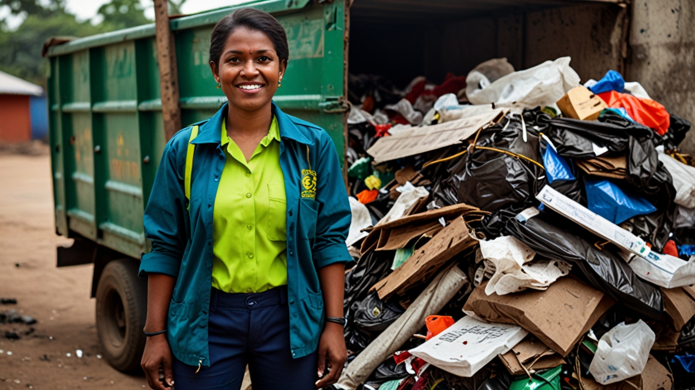 Sw Muellentsorgung Asien Indien Recycling