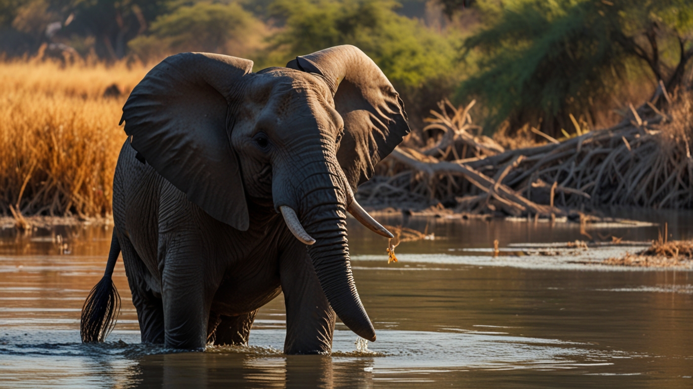 Sw Nahrung Elefanten Afrika Asien Tiere