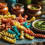 Sw Pasta Saucen Nudeln Nudelgericht Vielfalt Italia