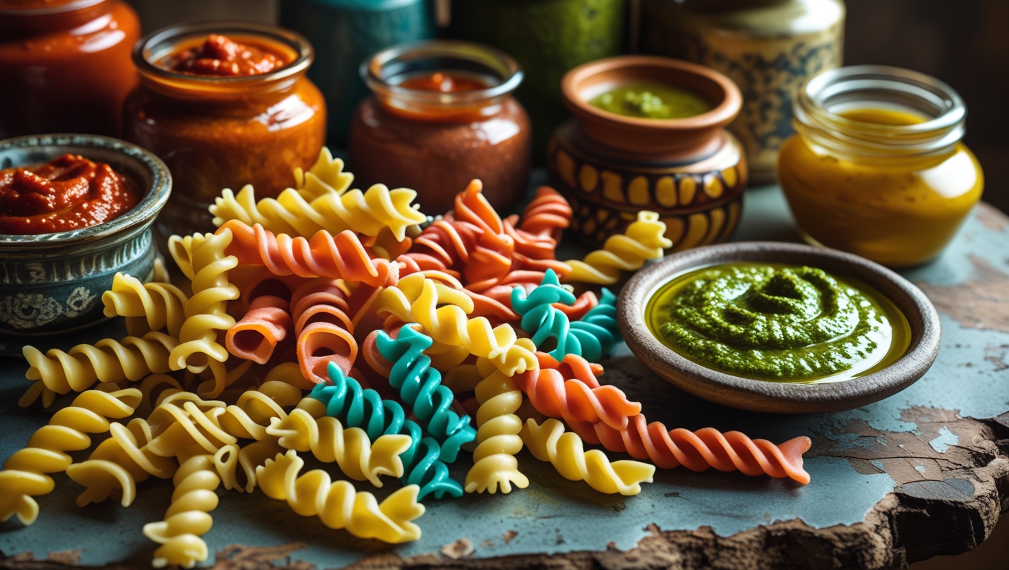 Sw Pasta Saucen Nudeln Nudelgericht Vielfalt Italia