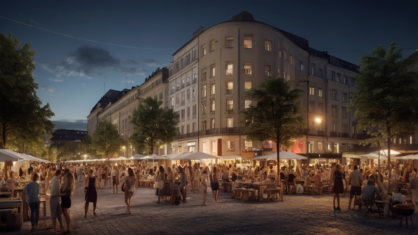 Sw Spaetverkauf Grossstadt Szeneviertel Nachtshop