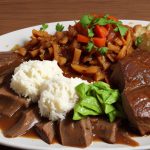 Sauerbraten Schlesisch Slavisch Deutsch Kueche Elsteraue Restaurant