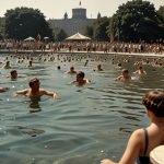 Sw Badesaison Stadtbad Waldbad Seebad