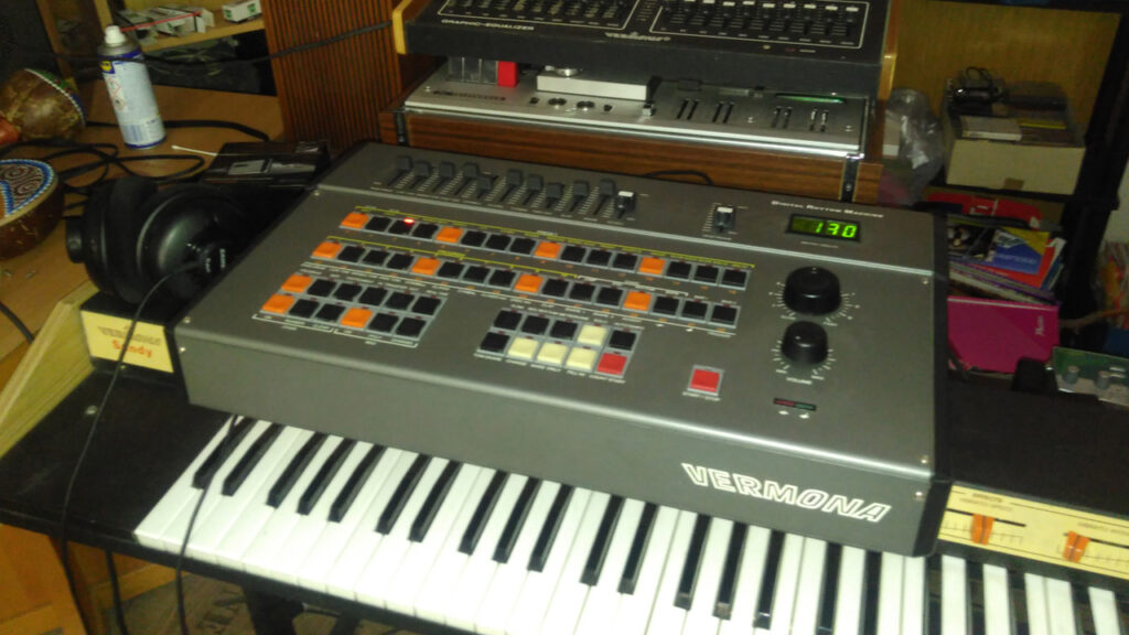 Ctl vermona gdr drumcomputer drm 1987