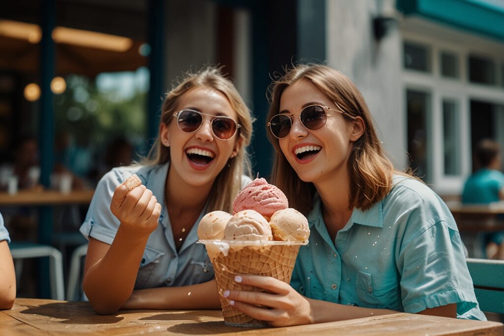 Sf schokofinale speiseeis softeis eiscafe