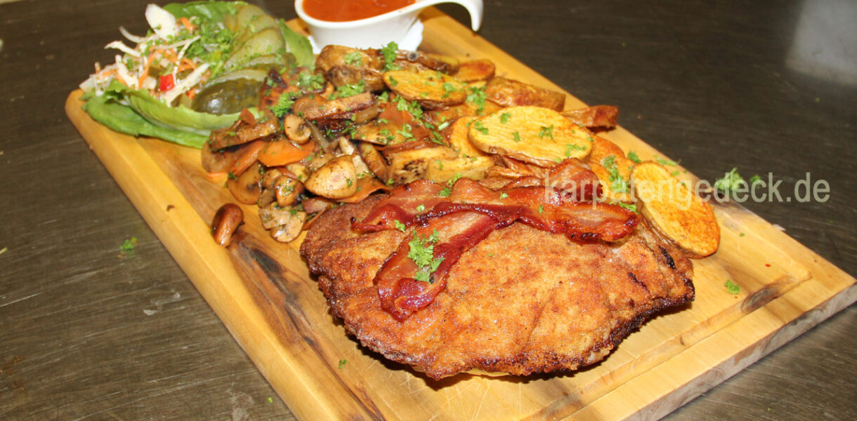 Karpatenschnitzel gastronomie genuss lecker